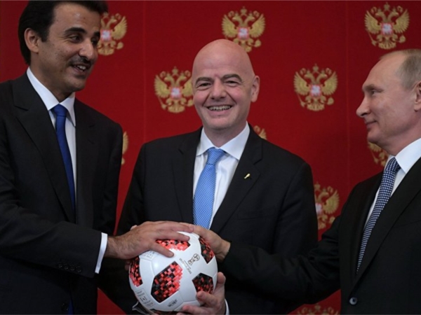 «Этот чемпионат мира является примером». Россия передает эстафету Катару